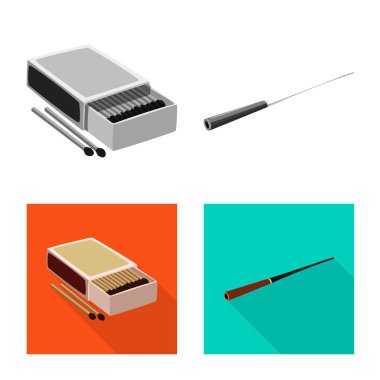 Çöp tasarımını vektör ve logo durdurmak. Çöp ve alışkanlık hisse senedi simgesi için web topluluğu.