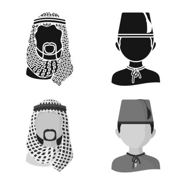 Kopyacı ve ikamet logo yalıtılmış nesne. Kopyacı ve hisse senedi için kültür vektör simge kümesi.