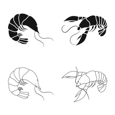 Meze ve okyanus işareti yalıtılmış nesne. Meze dizi ve hisse senedi için incelik vektör simgesi.