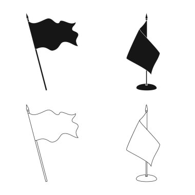 Doku ve sunu simge vektör tasarımı. Doku ve medya hisse senedi vektör çizim topluluğu.