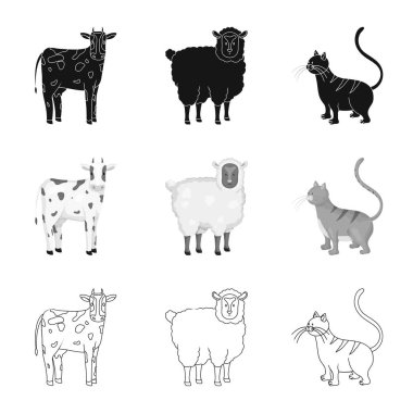 Üreme ve mutfak işareti tasarımı vektör. Koleksiyon ıslahının ve organik hisse senedi vektör çizim.