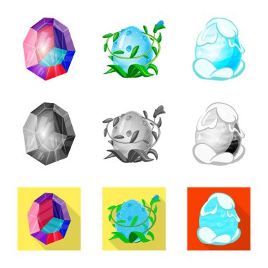 Hayvan ve tarih öncesi sembolü yalıtılmış nesne. Hayvan ve sevimli hisse senedi simgesi için web topluluğu.