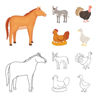 Üreme ve mutfak simge vektör Illustration. Koleksiyon ıslahının ve organik vektör hisse senedi simgesi.