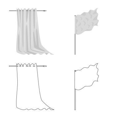 Doku ve sunum logo vektör Illustration. Doku ve medya hisse senedi vektör çizim topluluğu.