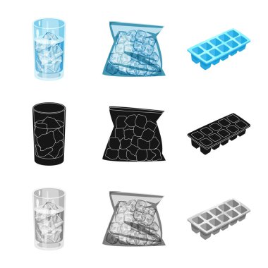 Doku ve donmuş işareti yalıtılmış nesne. Doku ve web için şeffaf hisse senedi simgesi.