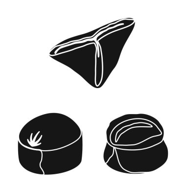 Mutfak ve meze logosu vektör Illustration. Hisse senedi için mutfak ve gıda vektör simgesi koleksiyonu.