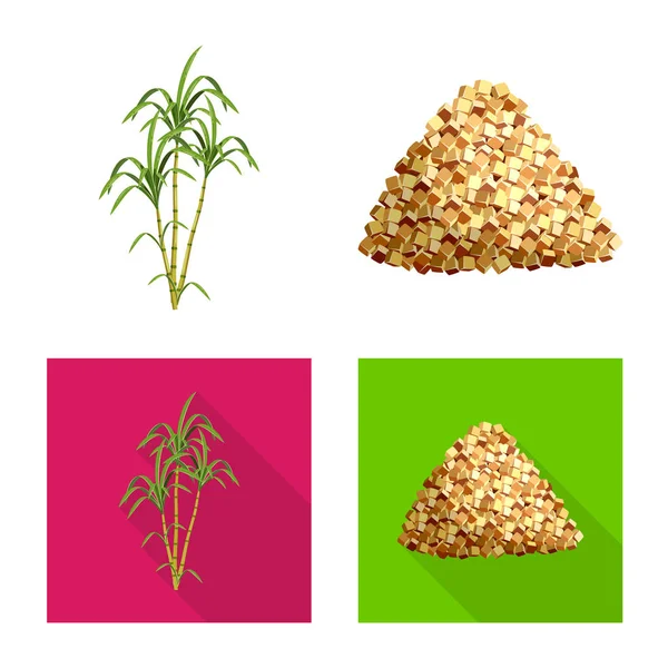 Vektorillustration av gården och jordbruket symbol. Samling av gård och teknik lager vektorillustration. — Stock vektor