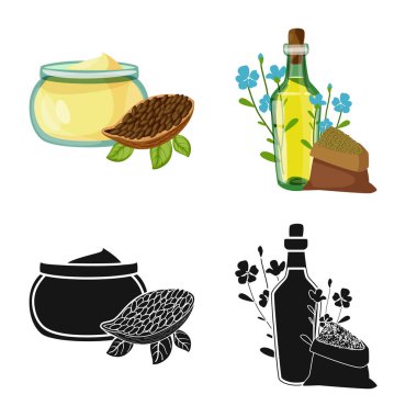 Sağlıklı ve sebze simgesi yalıtılmış nesne. Sağlıklı kümesi ve hisse senedi için tarım vektör simgesi.