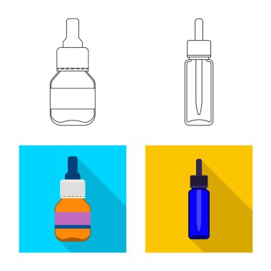 Perakende ve sağlık sembol vektör çizimi. Perakende ve sağlık hisse senedi simgesi için web topluluğu.