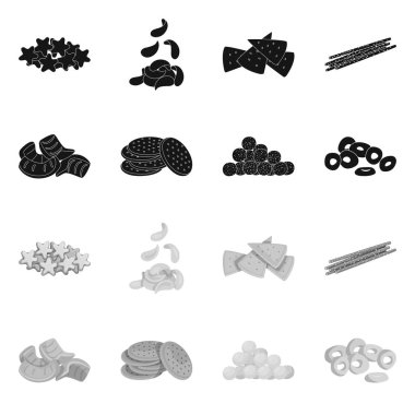 Oktoberfest ve bar sembolü yalıtılmış nesne. Oktoberfest ve hisse senedi için pişirme vektör simgesi ayarla.