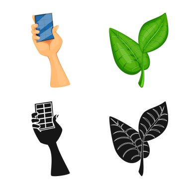 Yenilik ve teknoloji işareti izole nesne. Yenilik ve doğa hisse senedi simgesi için web topluluğu.