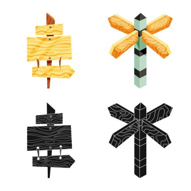 Ham vektör çizim ve orman oturum açın. Ham topluluğu ve parke hisse senedi simgesi web için.