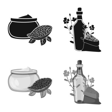 Sağlıklı ve sebze simgesi yalıtılmış nesne. Sağlıklı kümesi ve web için tarım hisse senedi simgesi.