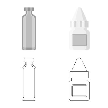 Perakende ve sağlık logo vektör tasarımı. Hisse senedi için perakende ve sağlık vektör simge kümesi.