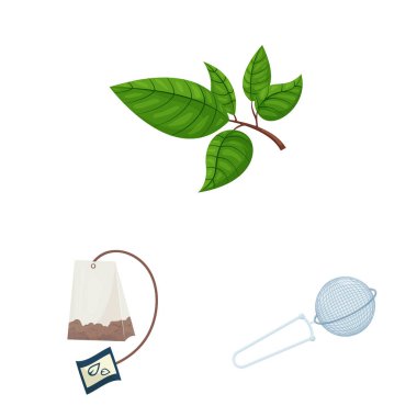 Gıda ve doğal logo vektör illüstrasyon. Web için gıda ve siyah stok sembolü koleksiyonu.