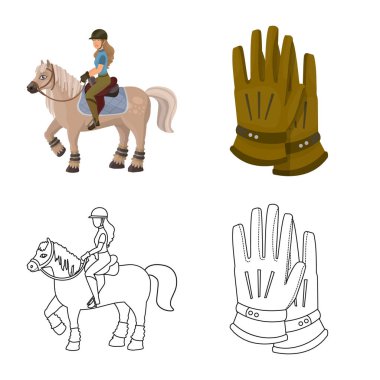 Ekipman ve logo sürme yalıtılmış nesne. Ekipman ve rekabet stok vektör çizim topluluğu.