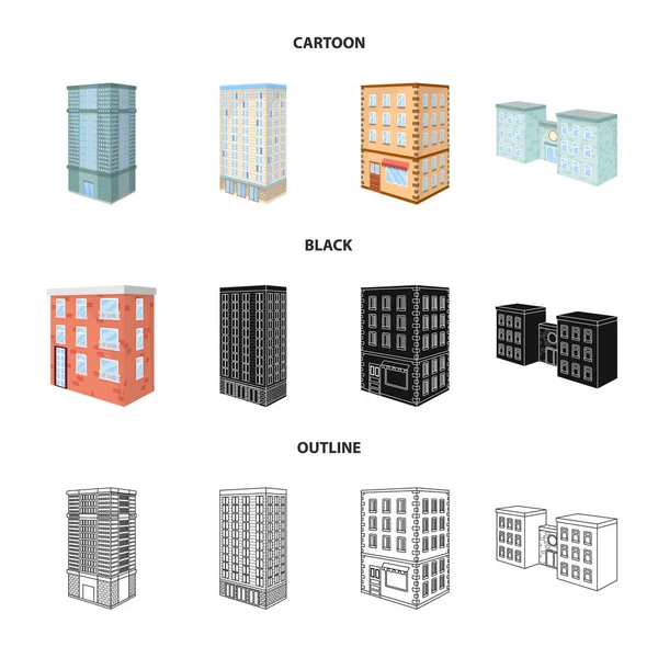 Ilustración vectorial del icono de construcción y construcción. Colección de construcción y patrimonio símbolo de la web . — Archivo Imágenes Vectoriales