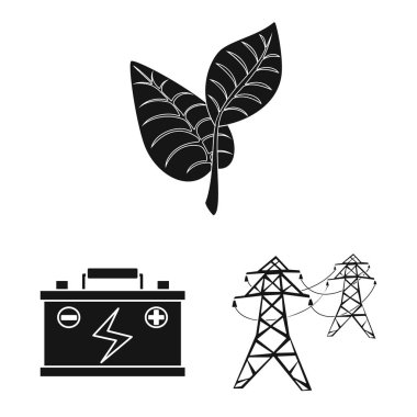 Yenilik ve teknoloji logo vektör Illustration. Dizi yenilik ve doğa hisse senedi vektör çizim.