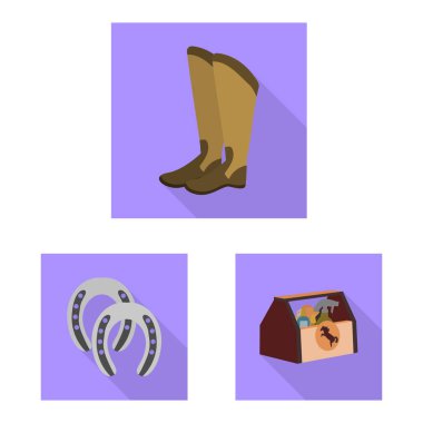 Parça ve yarış logosu vektör illüstrasyon. Stok lar için parça ve sürme vektör simgesi kümesi.