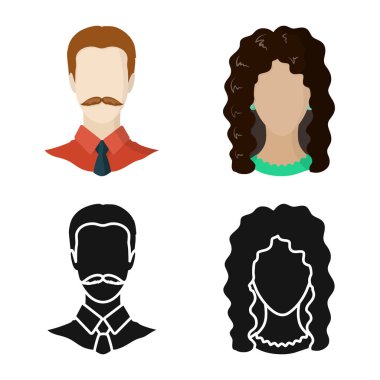 Profesyonel ve fotoğraf simge yalıtılmış nesne. Web için profesyonel ve profil hisse senedi simgesi kümesi.