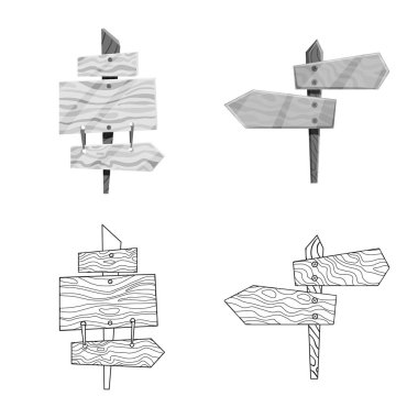 Ham vektör tasarımı ve orman oturum açın. Parke hisse senedi vektör çizim ve ham kümesi.