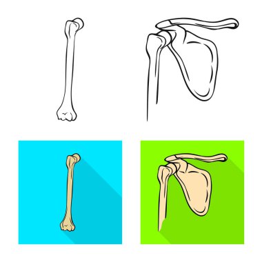 Tıp ve klinik sembolü yalıtılmış nesne. İlaç ve tıbbi hisse senedi vektör çizim koleksiyonu.