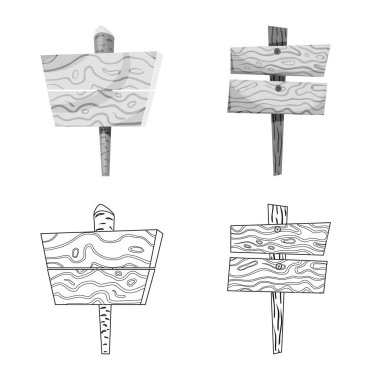 Ham vektör çizim ve orman simgesi. Ham topluluğu ve hisse senedi için parke vektör simgesi.