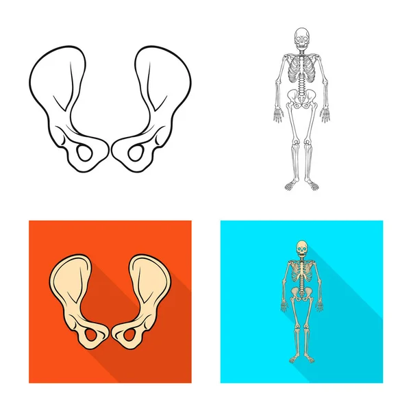 Objeto isolado da medicina e sinal clínico. Conjunto de medicina e vetor médico ícone para estoque . — Vetor de Stock