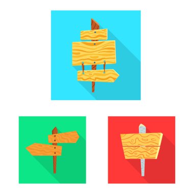 Ham ve ahşap simge vektör Illustration. Ham topluluğu ve hisse senedi için orman vektör simgesi.