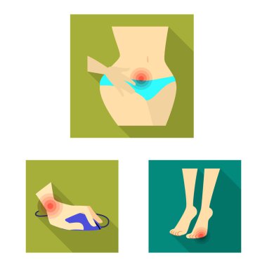 Hasar ve yara işaretivektör tasarımı. Hasar toplama ve stok vektör illüstrasyon oluşturma.