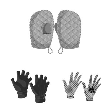 Vektör tasarım özelliği ve ayırt edici simgesi. Özellik ve tekstil hisse senedi vektör çizim topluluğu.