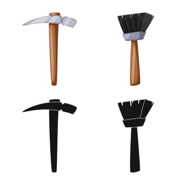 Hikaye ve öğeleri simge yalıtılmış nesne. Hisse senedi için hikaye ve öznitelikleri vektör simge kümesi.