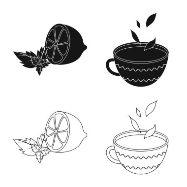 Sağlıklı ve çiçek logo vektör Illustration. Sağlıklı ve degrade hisse senedi vektör çizim topluluğu.