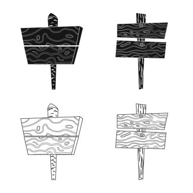 Ham vektör çizim ve orman sembolü. Ham topluluğu ve hisse senedi için parke vektör simgesi.