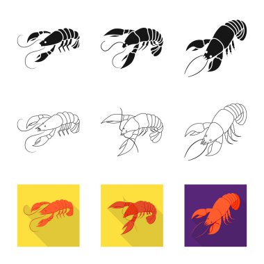 Meze ve okyanus simge vektör tasarımı. Meze dizi ve hisse senedi için incelik vektör simgesi.