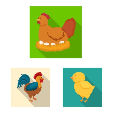 Üreme ve mutfak sembolü yalıtılmış nesne. Koleksiyon ıslahının ve organik hisse senedi vektör çizim.