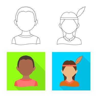 Kopyacı ve ikamet logo vektör tasarımı. Kopyacı ve kültür hisse senedi vektör çizim koleksiyonu.