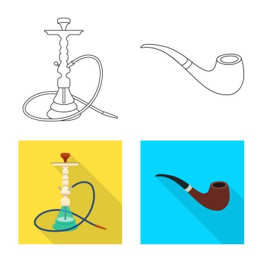 Çöp ve dur işareti yalıtılmış nesne. Web için çöp ve alışkanlık hisse senedi simgesi kümesi.