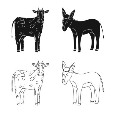 Üreme ve mutfak simge vektör Illustration. Koleksiyon ıslahının ve web için organik hisse senedi simgesi.