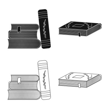 İşareti eğitim ve kapak tasarımını vektör. Eğitim ve kitabevi hisse senedi vektör çizim koleksiyonu.