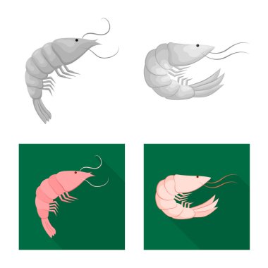 Meze ve okyanus logo vektör Illustration. Meze ve incelik hisse senedi vektör çizim topluluğu.