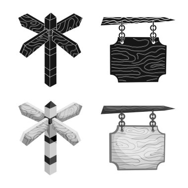 Ham vektör çizim ve orman logosu. Ham topluluğu ve hisse senedi için parke vektör simgesi.