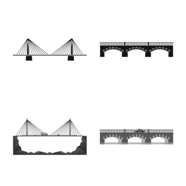Bağlantı ve tasarım logo vektör Illustration. Bağlantı ve yan hisse senedi vektör çizim koleksiyonu.
