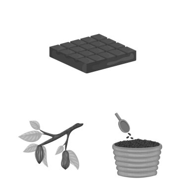 Tatlı ve tatlılık işareti vektör tasarımı. Tatlı ve ürün stok vektör çizim topluluğu.