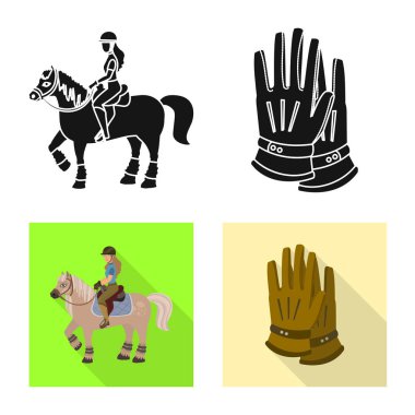 Vektör tasarım ekipman ve iz sürme. Ekipman ve rekabet hisse senedi simgesi için web topluluğu.