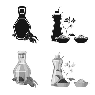 Sağlıklı ve sebze işareti vektör tasarımı. Tarım hisse senedi vektör çizim ve sağlıklı topluluğu.