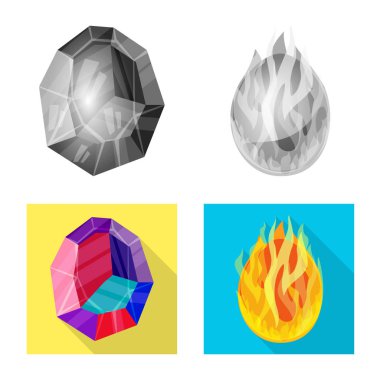 Hayvan ve tarih öncesi simge vektör Illustration. Hayvan ve sevimli hisse senedi simgesi için web topluluğu.
