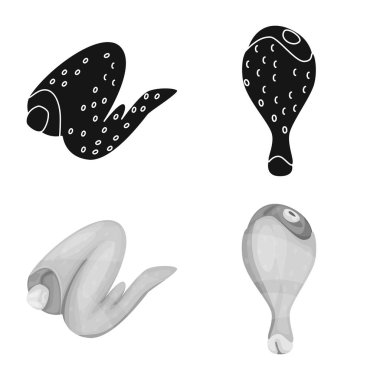 Ürün ve kümes hayvanları işareti vektör Illustration. Ürün ve tarım hisse senedi simgesi için web topluluğu.