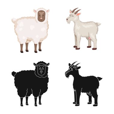 Üreme ve mutfak işareti tasarımı vektör. Set ıslahının ve organik web için hisse senedi simgesi.