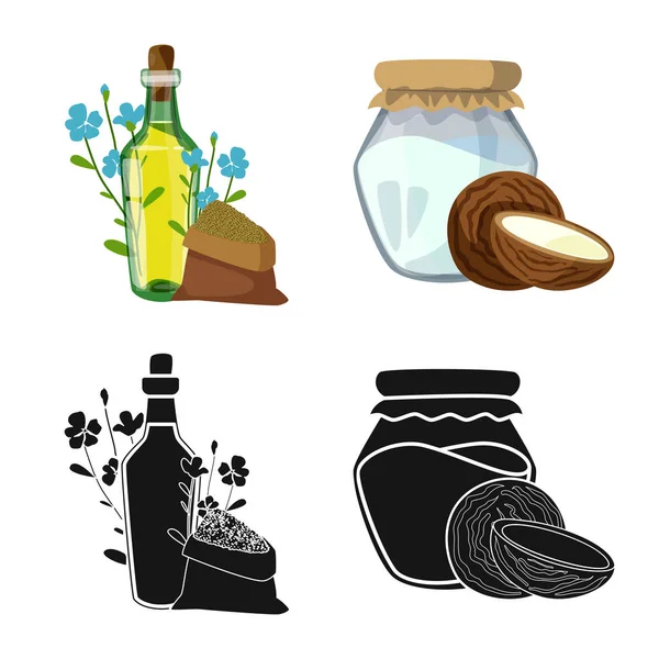 Sağlıklı ve sebze simge vektör tasarımı. Sağlıklı kümesi ve web için tarım hisse senedi simgesi.